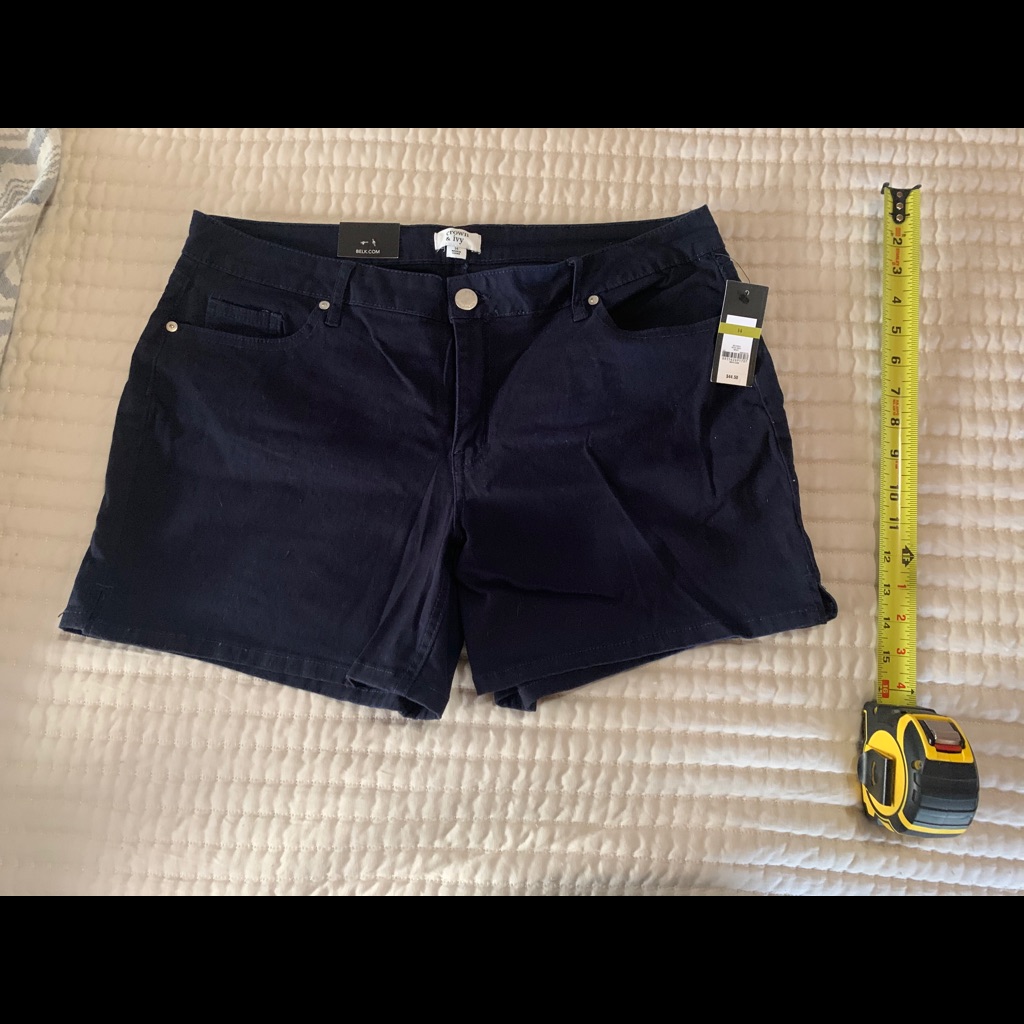 Crown  Ivy Navy Shorts